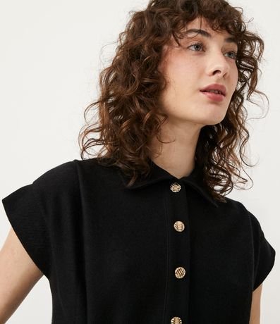 Mono en Algodón con Abotonado Frontal y Cuello Camisero 4