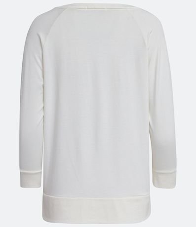 Blusa Básica en Viscosa sin Sisa con Manga 3/4 7