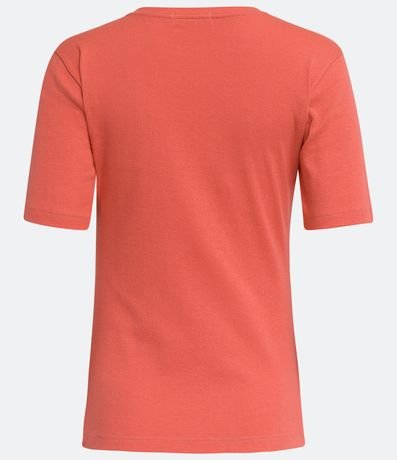 Blusa Básica en Algodón con Manga Corta 6