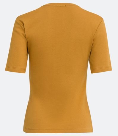 Blusa Básica en Algodón con Manga Corta 7