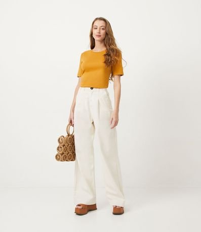 Blusa Básica en Algodón con Manga Corta 2