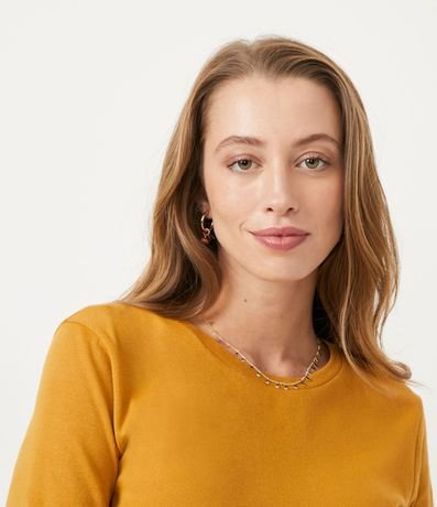 Blusa Básica en Algodón con Manga Corta 5