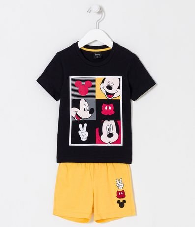 Pijama Corto Infantil con Estampado Mickey - Talle 1 a 4 años 1