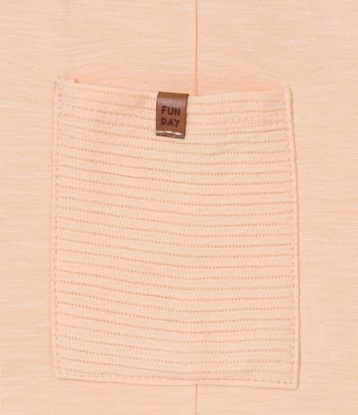 Bermuda Infantil con Bolsillo Texturizado - Talle 1 a 5 años 4