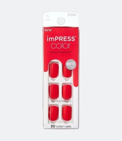 Uñas Autoadhesivas Impress Matte Kiss 3