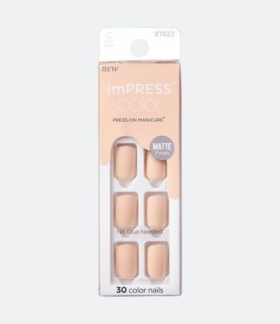 Uñas Autoadhesivas Impress Matte Kiss 3