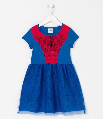 Camisón Infantil Disfraz del Spider-Man - Talle 4 a 10 años 1