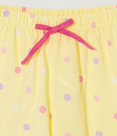 Pijama Corto Infantil con Estampado Interactivo de Perro - Talle 2 a 8  años 5