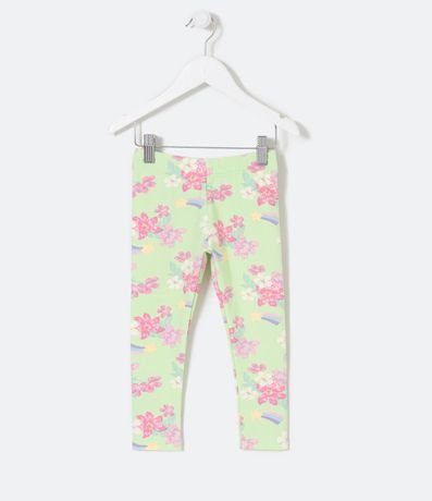 Pantalón Legging Infantil con Estampado Floral - Talle 1 a 5 años 1