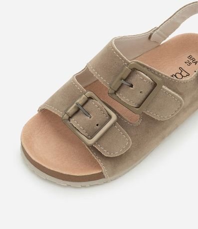 Sandalia Papete Infantil con Hebillas - Talle 21 al 28 5