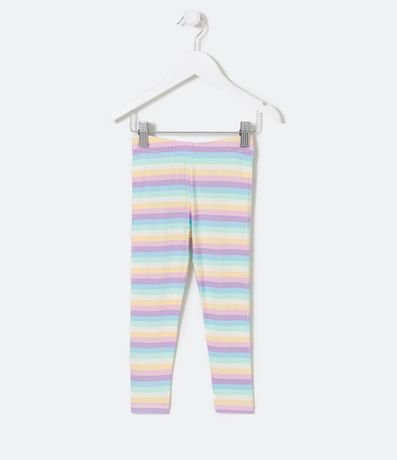 Pantalón Legging Infantil Rayado - Talle 1 a 5 años 1