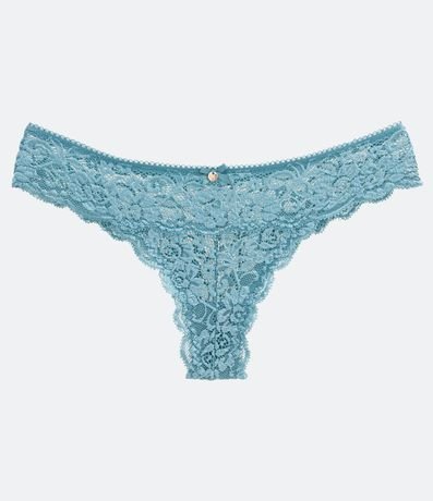 Bombacha Bikini en Encaje de Flores 5