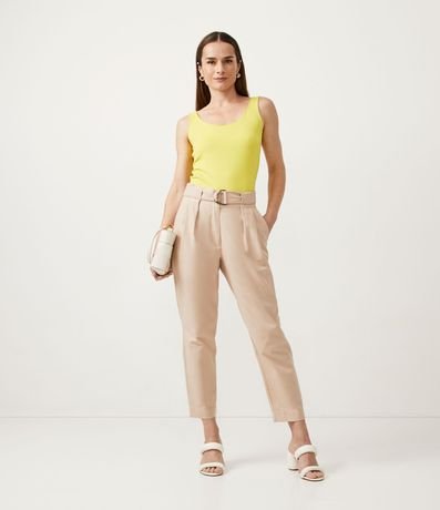 Blusa Musculosa en Poliamida con Escote U 2