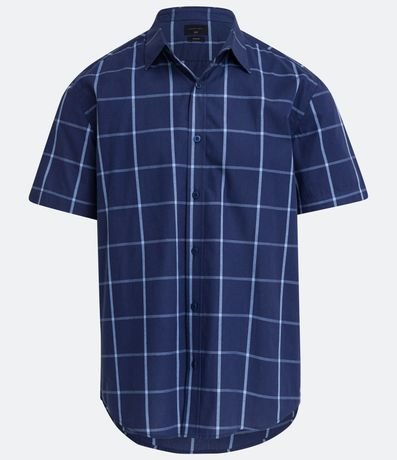 Camisa Comfort en Algodón con Estampado de Cuadros 5