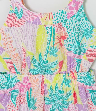 Vestido Infantil con Cutouts Laterales y Espalda - Talle 5 a 14 años 3