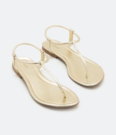 Sandalia Plana de Dedo con Cierre Elástico 1