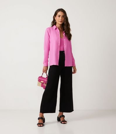 Blusa Musculosa en Punto Acanalado con Escote V 2