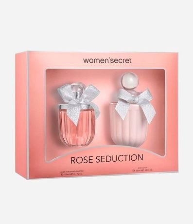 Kit Rose Seduction Women'Secret Eau de Parfum + Body Lotion