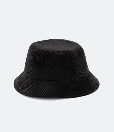 Sombrero Bucket con Textura Cotelé 1