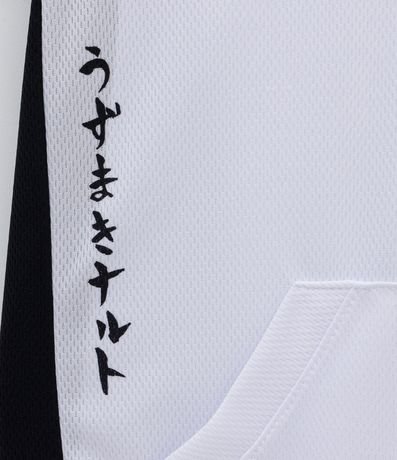 Remera Deportiva Infantil con Capucha y Estampado Naruto - Talle 5 a 14 años 5