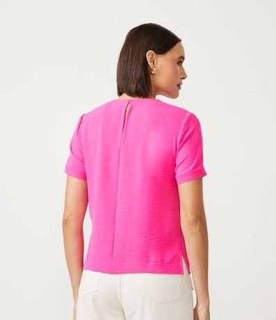 Blusa con Aberturas y Detalles de Pespuntes 4