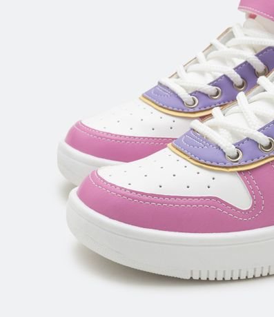 Championes Infantil Bota con Recortes y Tira en Velcro - Talle 30 al 38 2