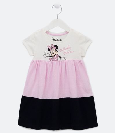 Vestido Marias Infantil con Estampado Minnie - Talle 2 a 6 años 1