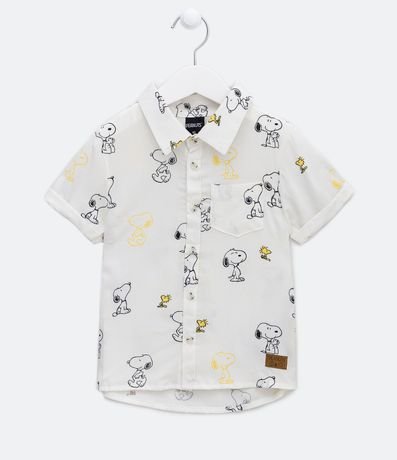 Camisa Infantil Estampa Snoopy - Talle 1 a 4 años 1