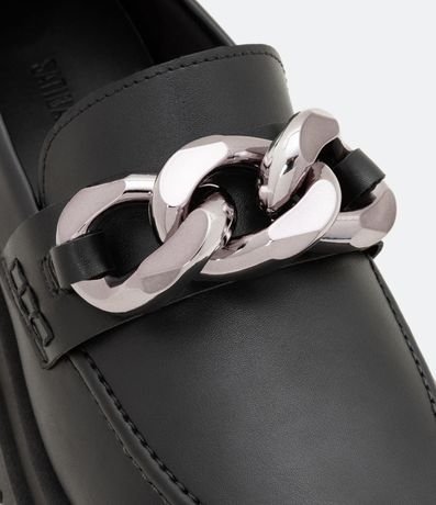 Zapato Loafer con Suela Track y Detalle en Cadena 2