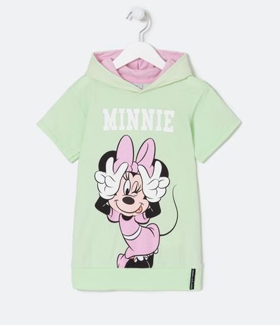 Vestido Infantil en Algodón con Estampado Minnie - Talle 1 a 5 años 1