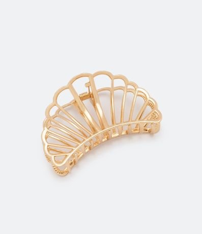 Pinza de Pelo en Metal con Formato de Concha 2