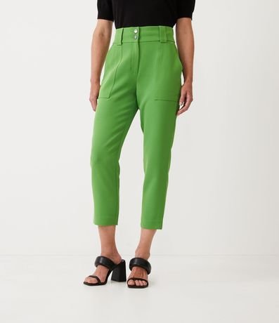 Pantalón Carrot con Botones Diferenciados 2