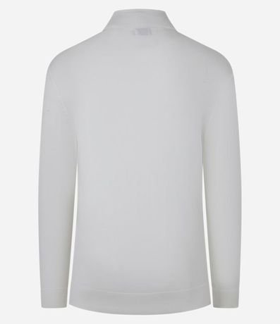 Buzo Slim Liso con Cuello Alto 6