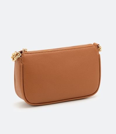 Cartera Transversal Baguette con Correa de Cadena 4