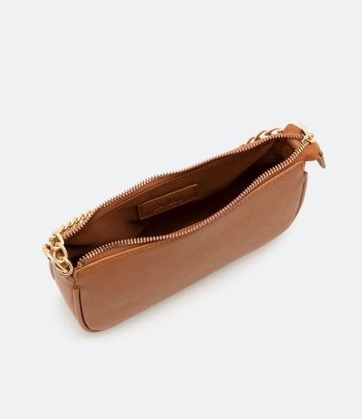 Cartera Transversal Baguette con Correa de Cadena 8