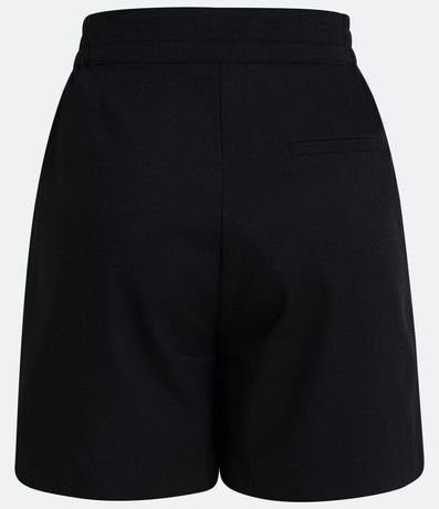 Short Corto en Lino con Botón en la Cintura 6