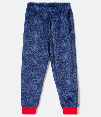 Pijama Largo Infantil en Fleece Estampado Spider-Man - Talle 2 a 10 años 5