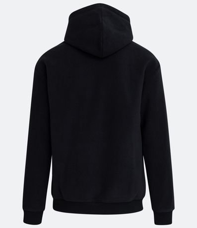 Buzo Cerrado en Fleece con Capucha y Bolsillo Canguro 8