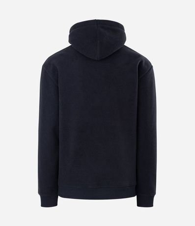 Buzo Cerrado en Fleece con Capucha y Bolsillo Canguro 8