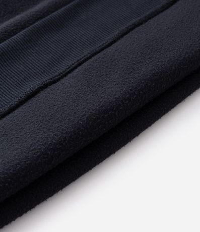 Buzo Cerrado en Fleece con Capucha y Bolsillo Canguro 11