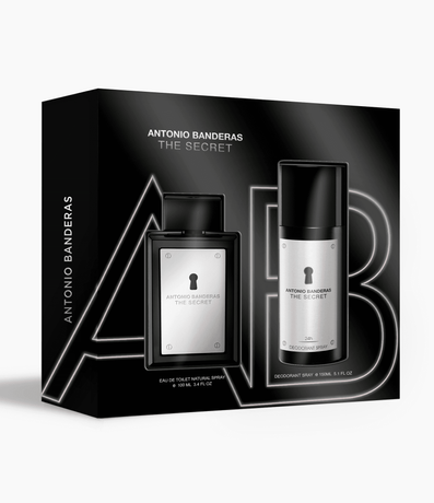 Kit Perfume Antonio Banderas Secret Anual + Deo Spray 1
