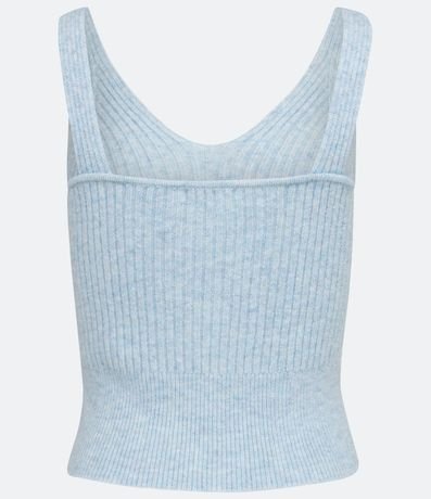 Blusa de Tirantes de Punto con Textura Acanalada 6