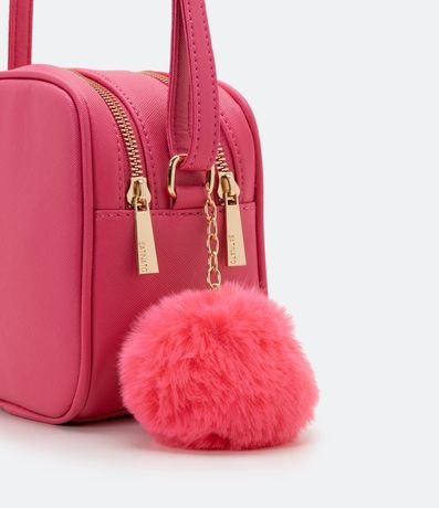 Bolso Transversal Floater con Pompón 5