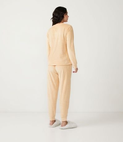 Pijama Largo en Plush con Estampado Pooh 2