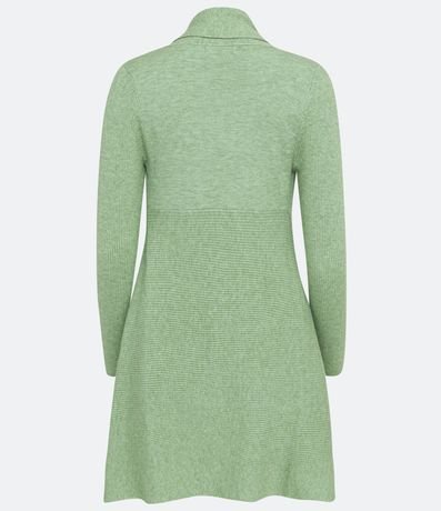 Cardigan Alargado de Punto Texturizado con Abertura Total 6