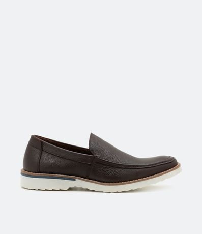 Zapato Slip On en Cuero