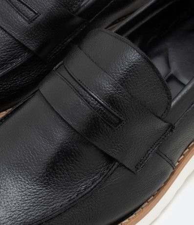 Zapato Loafer de Cuero con Suela Contrastante 2
