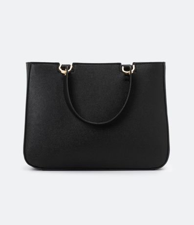 Bolso Transversal Satchel con Correa de Mano con Pompón 3