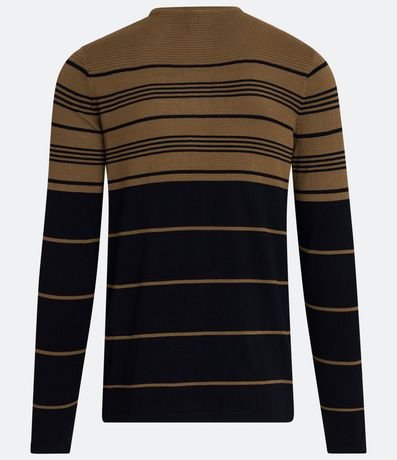 Suéter en Tejido de Punto con Rayas Horizontales 7