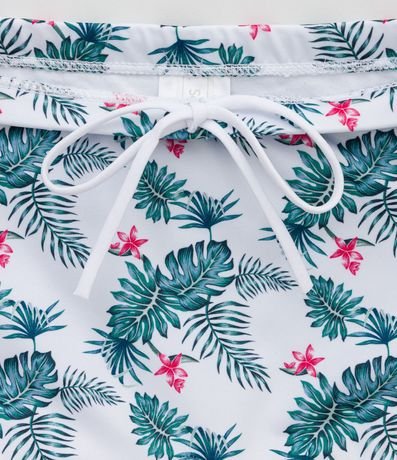 Sunga Boxer Infantil con Estampado de Follaje - Talle 5 a 14 años 3